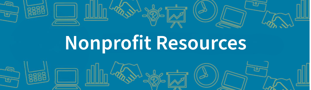 Nonprofit Resources Banner
