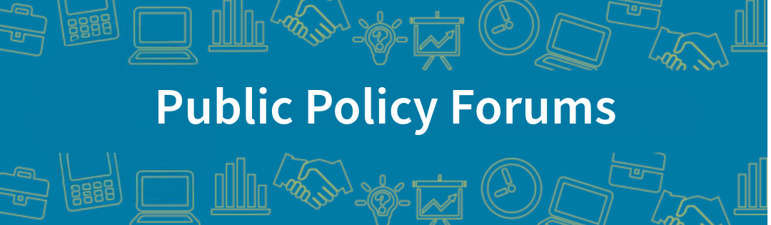 Public Policy Forum Banner